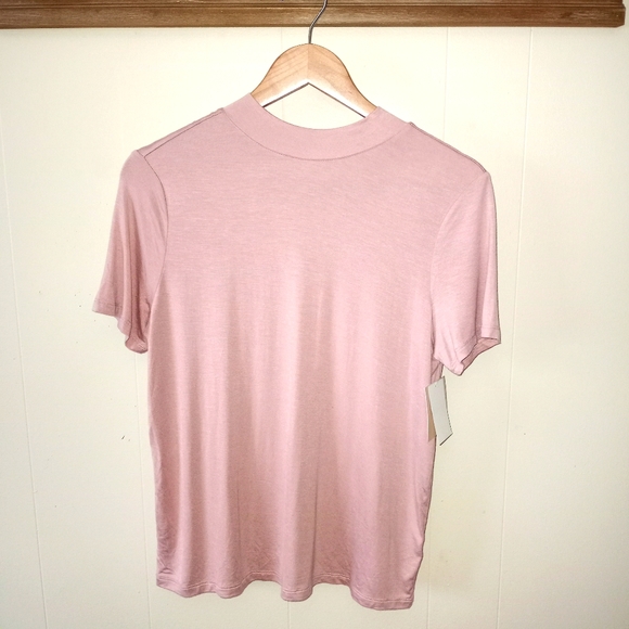 14th & Union Blush Pink Tie Back Top - Picture 3 of 6